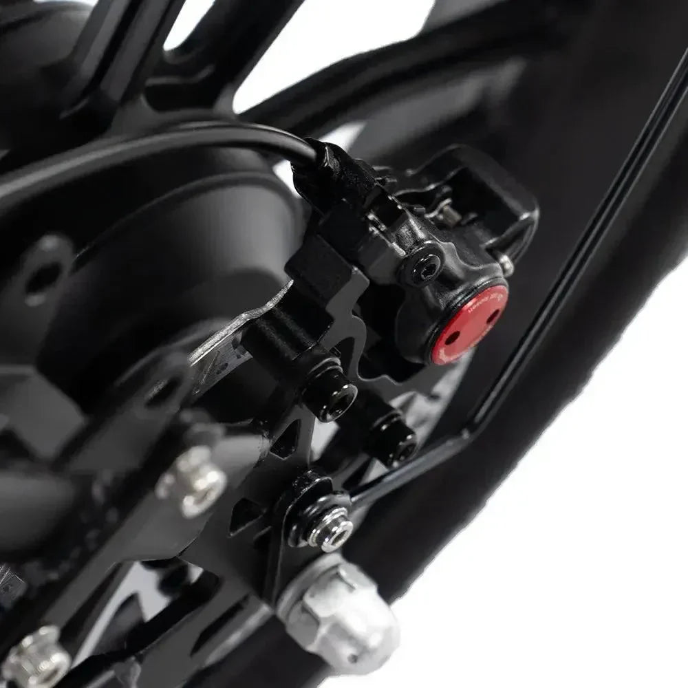 OUXI V8 MAX dubbele accu - Fatbike - Zwart - Hydraulische Remmen