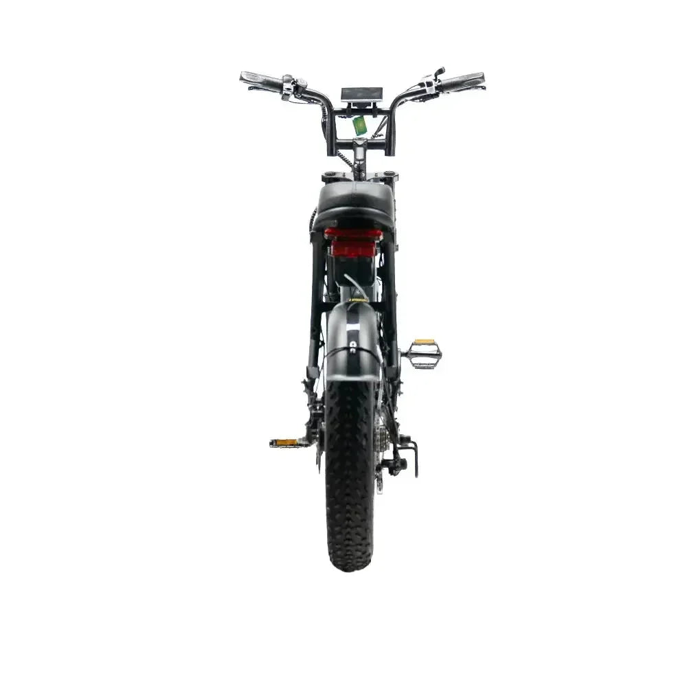 OUXI V8 MAX dubbele accu - Fatbike - Zwart - Hydraulische Remmen