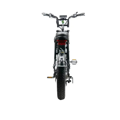 OUXI V8 MAX dubbele accu - Fatbike - Zwart - Hydraulische Remmen